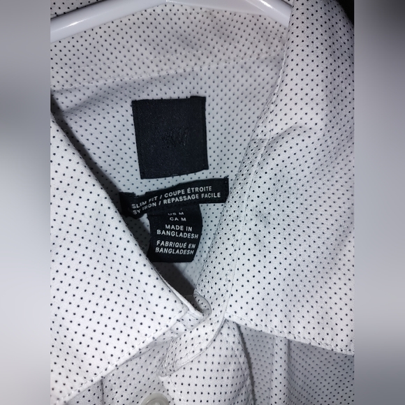 H&M Slim fit suit pants and slim fit easy iron shirt Medium - Picture 3 of 4